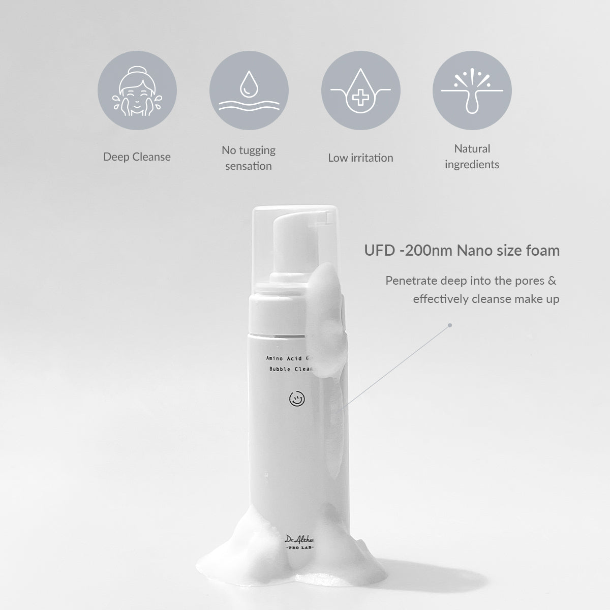 Amino Acid Gentle Bubble Cleanser 140ml
