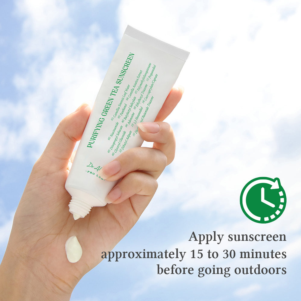 Purifying Green Tea Sun Screen