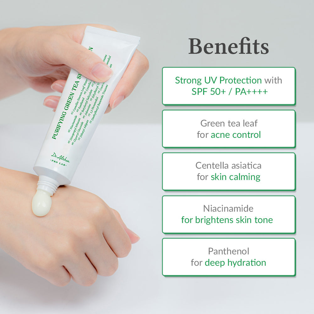 Purifying Green Tea Sun Screen