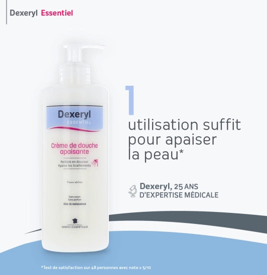 La Crème de douche apaisante Dexeryl ESSENTIEL