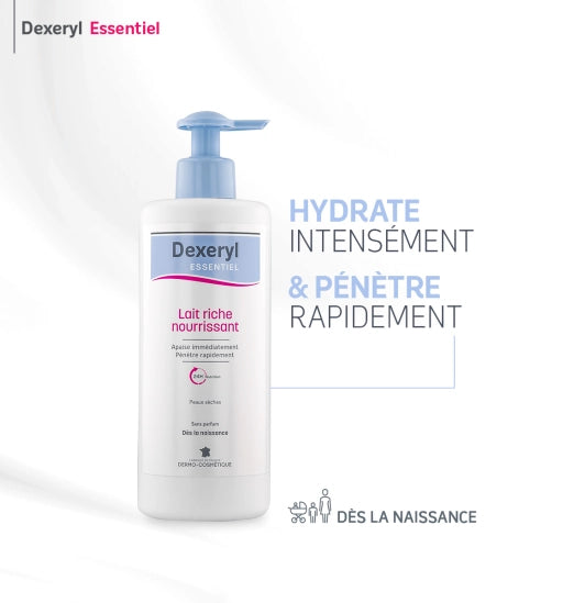 Lait riche nourrissant Dexeryl ESSENTIEL