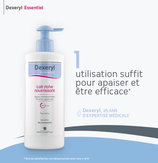 Lait riche nourrissant Dexeryl ESSENTIEL