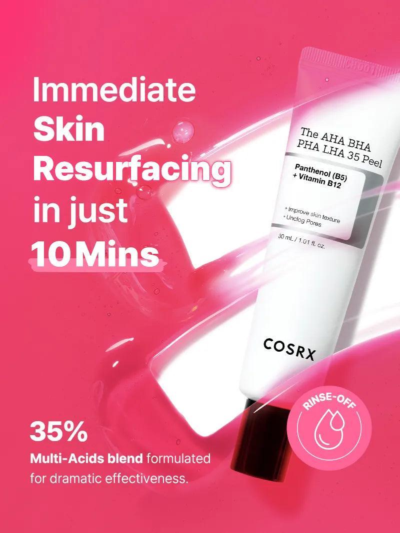 The AHA BHA PHA LHA 35 Peel 30ml