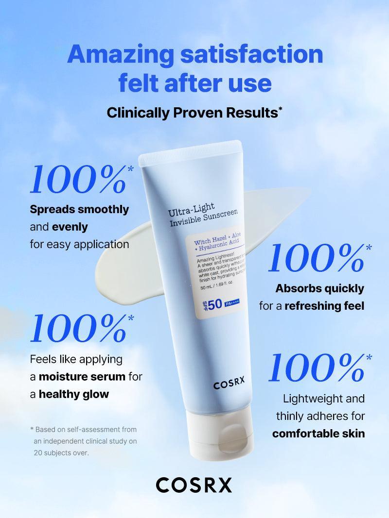 Ultra-Light Invisible Sunscreen SPF50 PA++++ 50ml