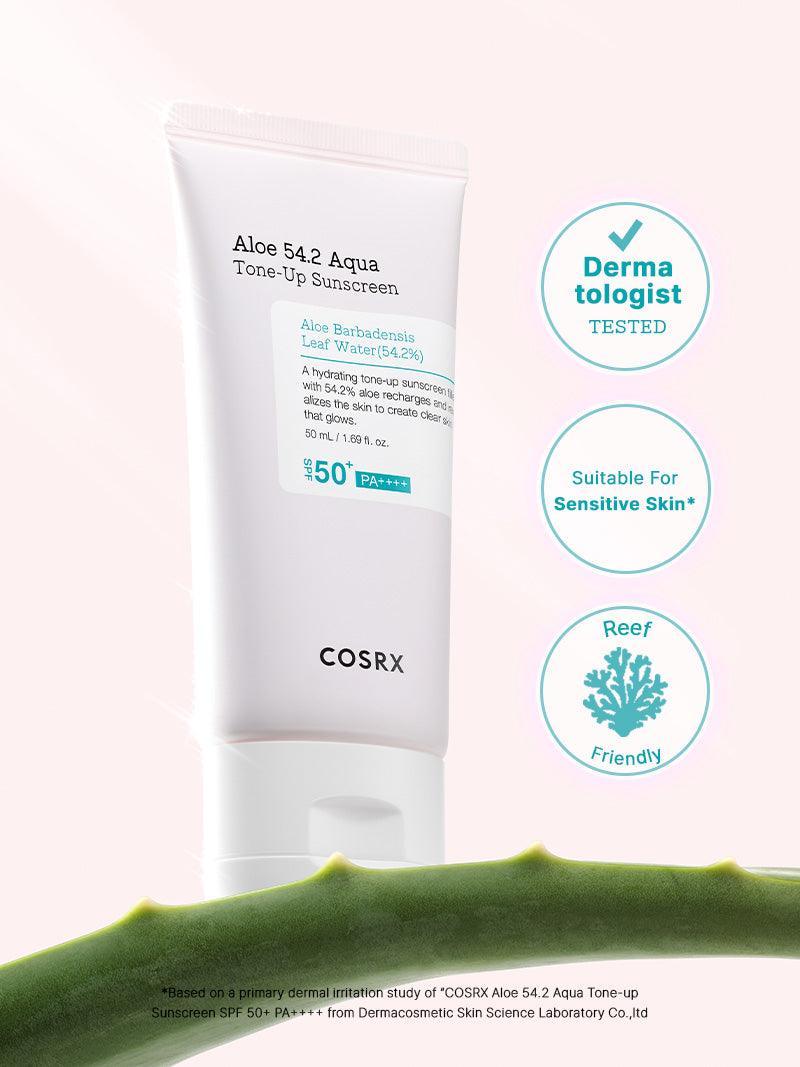 Aloe 54.2 Aqua Tone-up Sunscreen SPF 50+ PA++++ 50ml