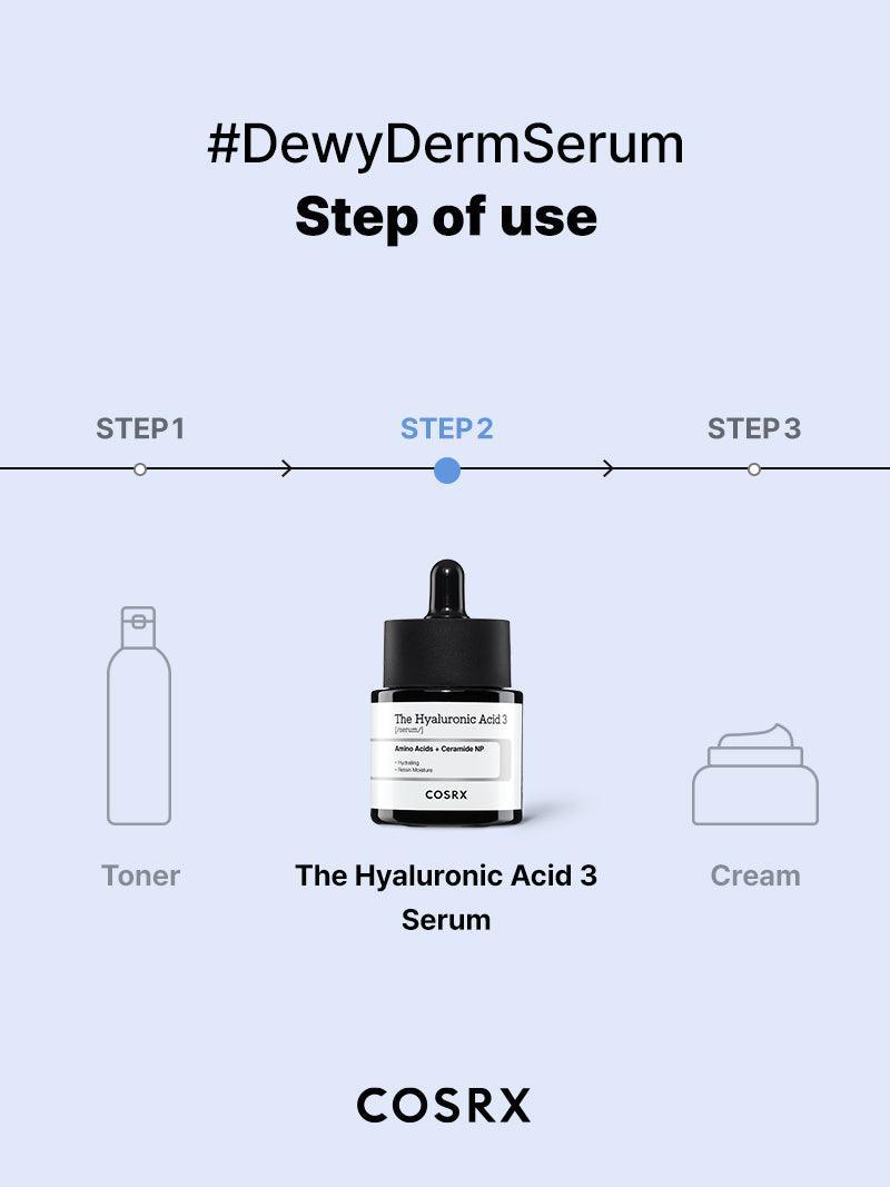 The Hyaluronic Acid 3 Serum 20ml