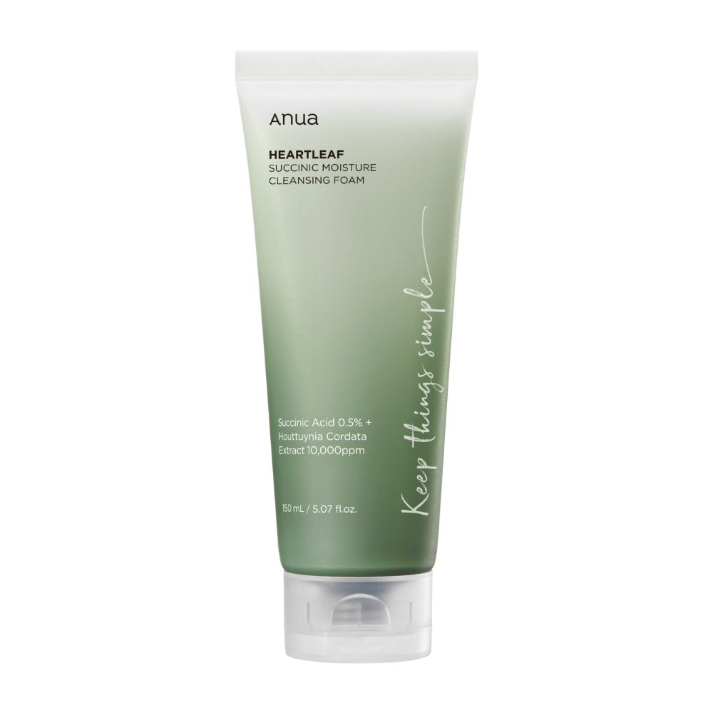 Heartleaf Succinic Moisture Cleansing Foam 150ml