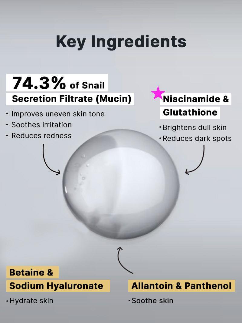 Advanced Snail Radiance Dual Essence 80ml