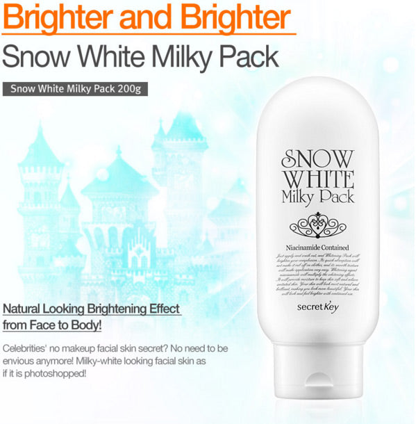 Secretkey Snow white Milky Pack 200g