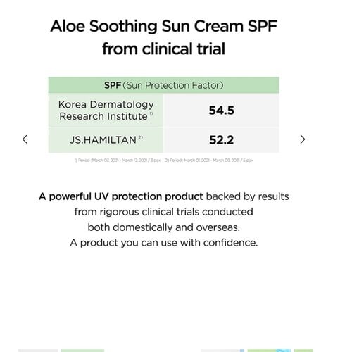 COSRX Aloe Soothing Sun Cream SPF50+ PA+++ 50ml